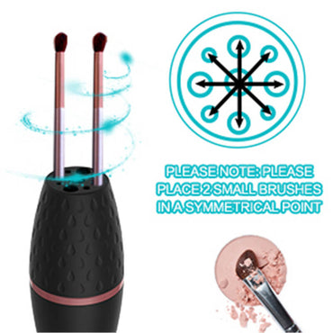 Portable Electric Makeup Brush Cleaner | Fast Makeup Brush Cleaner