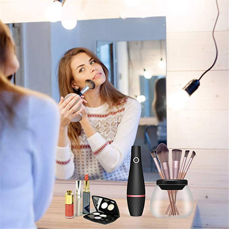 Portable Electric Makeup Brush Cleaner | Fast Makeup Brush Cleaner