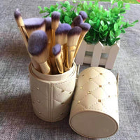 12 Piece Makeup Brush Set | Makeup Brush Set With Storage Bucket