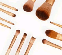 12 Piece Makeup Brush Set With Iron Box | Premium Makeup Brush Set