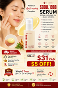 K-SECRET SEOUL 1988 Serum: Retinal Liposome 2% + Black Ginseng