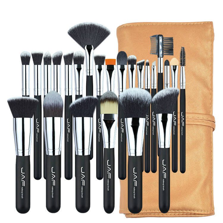 24 Piece Professional Makeup Brush Set | Full Face Makeup Brush Set