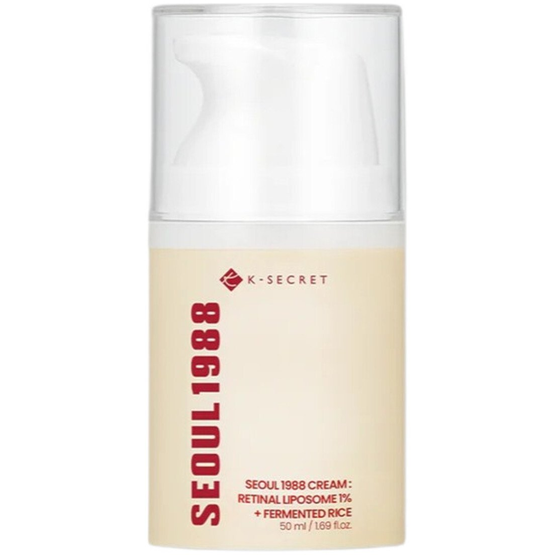 K-SECRET SEOUL 1988 Cream : Retinal Liposome 1% + Fermented Rice, 50 ml