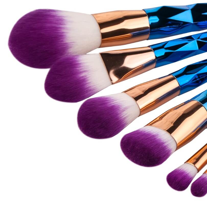 7 Piece Makeup Brush Set | Professional Foundation Makeup Brush