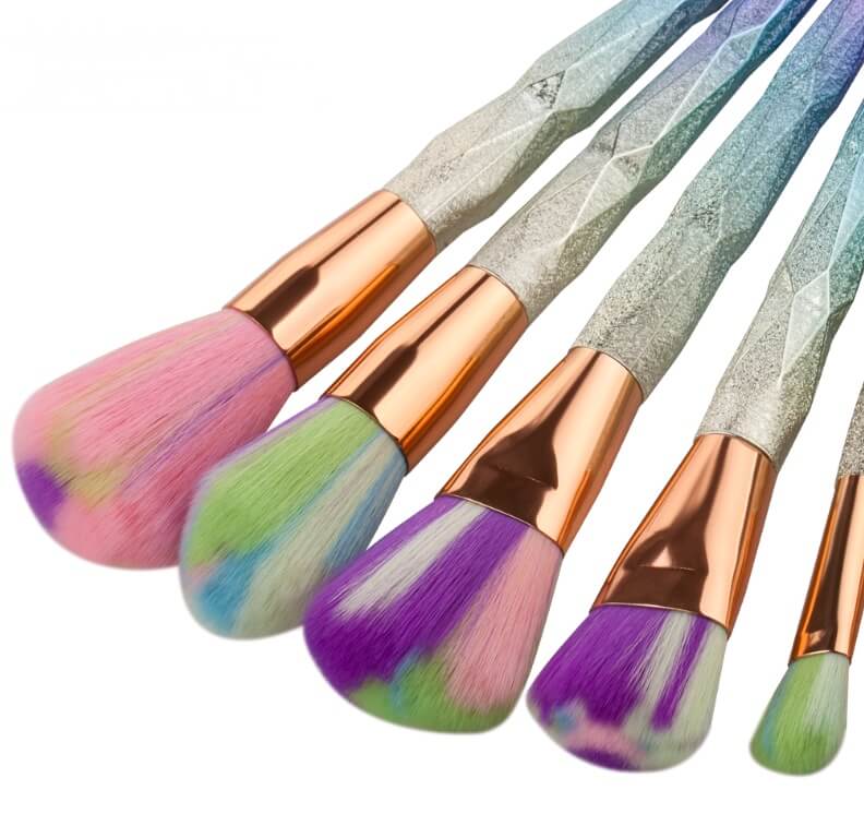 7 Piece Makeup Brush Set | Professional Foundation Makeup Brush