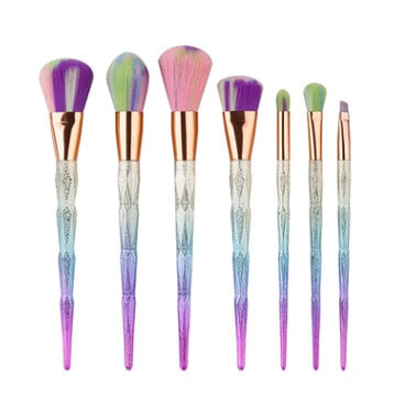 7 Piece Makeup Brush Set | Professional Foundation Makeup Brush