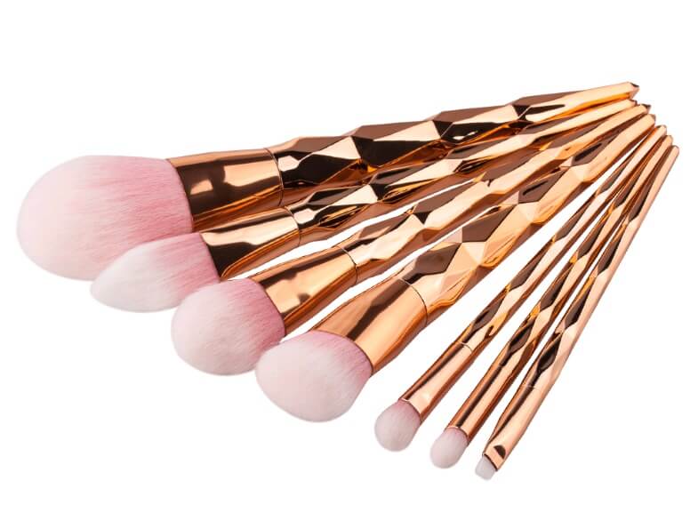 7 Piece Makeup Brush Set | Professional Foundation Makeup Brush