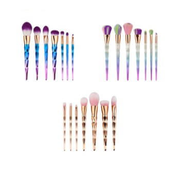 7 Piece Makeup Brush Set | Professional Foundation Makeup Brush