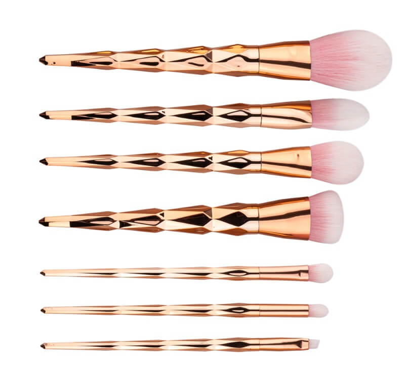 7 Piece Makeup Brush Set | Professional Foundation Makeup Brush