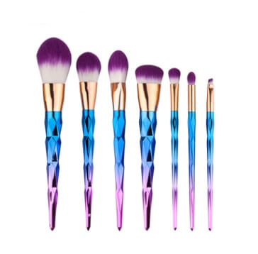 7 Piece Makeup Brush Set | Professional Foundation Makeup Brush