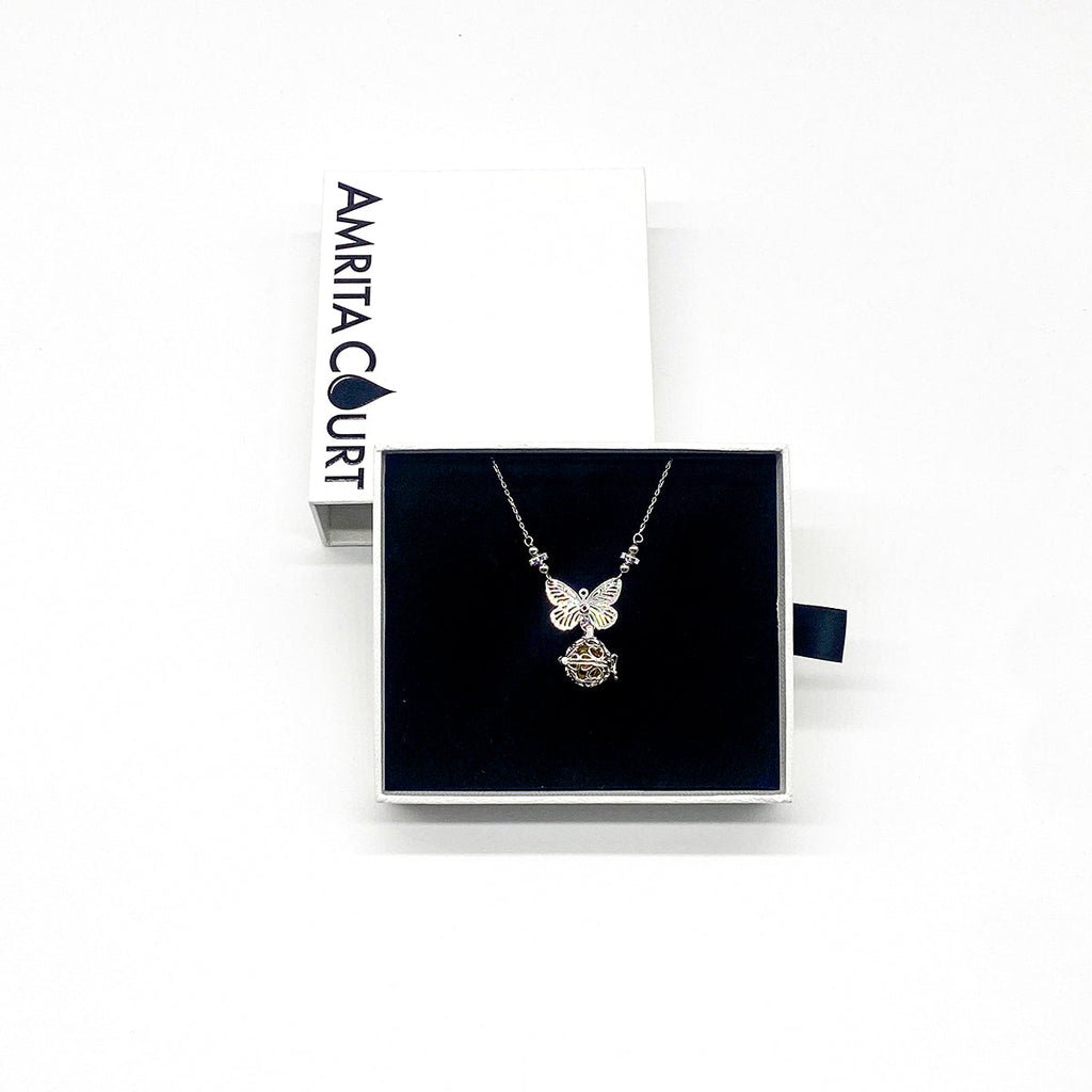 Butterfly Aroma Necklace | Energy & Healing | Diffusing on the go | Birthday Gift