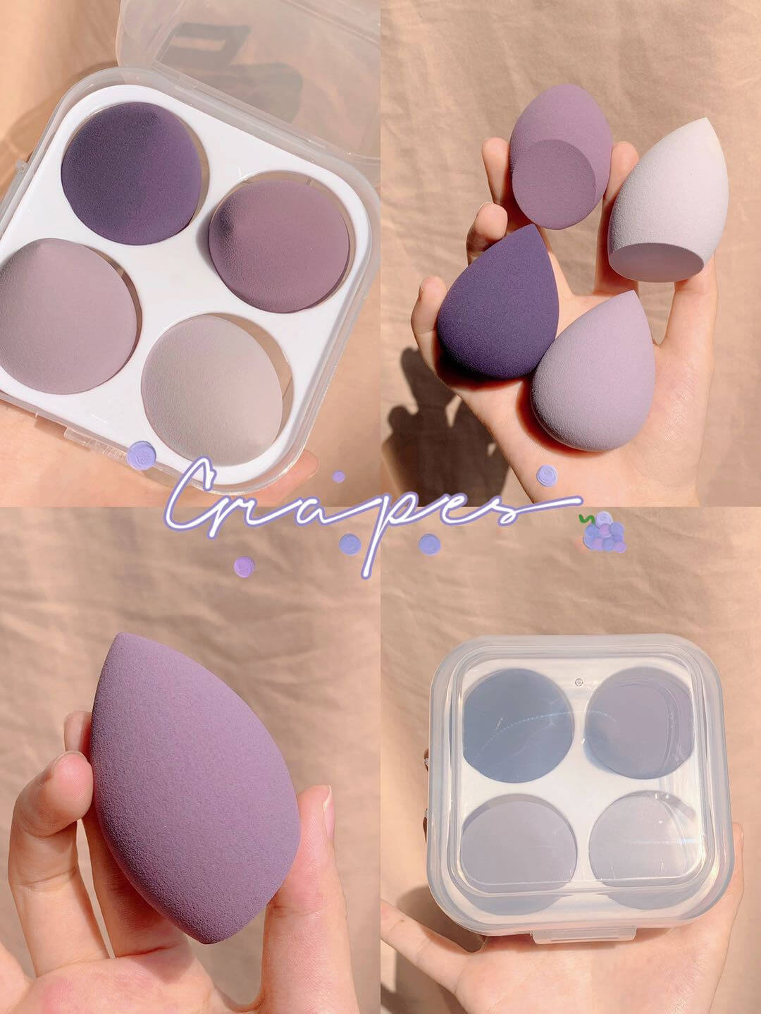 Makeup Sponge Holder For Travel To Keep Clean | Portable Makeup Egg Box