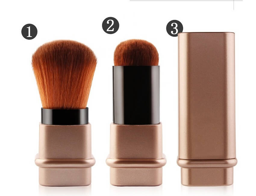 Portable Single Makeup Brush | Premium Foundation Blending Brush